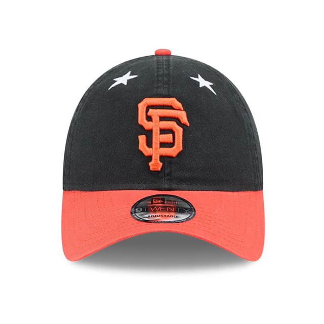 2025 MLB オールスターモデル ニューエラ 9TWENTY ストラップバック サンフランシスコ ジャイアンツ 2025 MLB ALL-STAR GAME STRAPBACK CAP BLACK