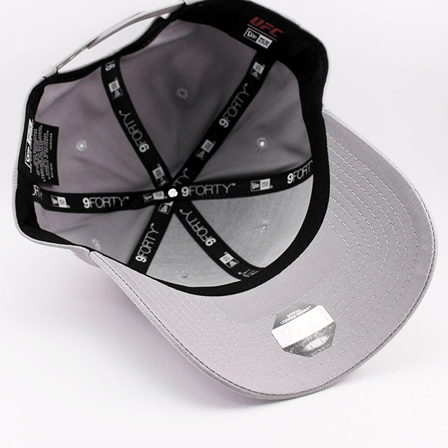 ニューエラ キャップ 9FORTY スナップバック UFC LOGO SNAPBACK CAP GRAY