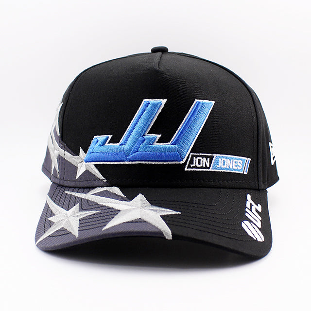 ジョン ジョーンズ ニューエラ キャップ 9FORTY スナップバック UFC A-FRAME JON JONES SNAPBACK CAP BLACK