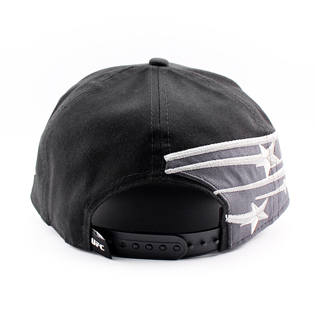 ジョン ジョーンズ ニューエラ キャップ 9FORTY スナップバック UFC A-FRAME JON JONES SNAPBACK CAP BLACK