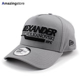 アレクサンダー ヴォルカノフスキーモデル ニューエラ キャップ 9FORTY スナップバック UFC E-FRAME ALEX VOLKANOVSKI SNAPBACK CAP GREY