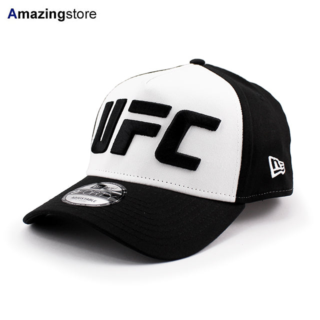 ニューエラ キャップ 9FORTY スナップバック UFC SNAPBACK CAP WHITE BLACK