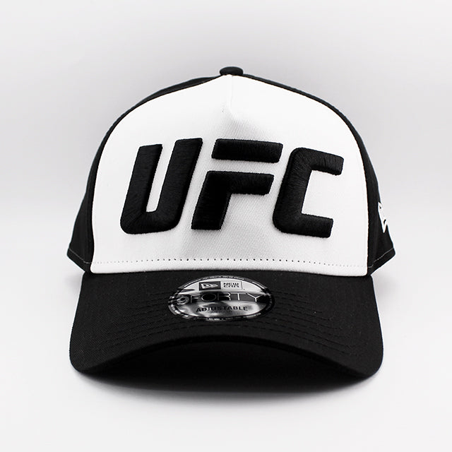 ニューエラ キャップ 9FORTY スナップバック UFC SNAPBACK CAP WHITE BLACK