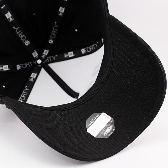 ニューエラ キャップ 9FORTY スナップバック UFC SNAPBACK CAP WHITE BLACK
