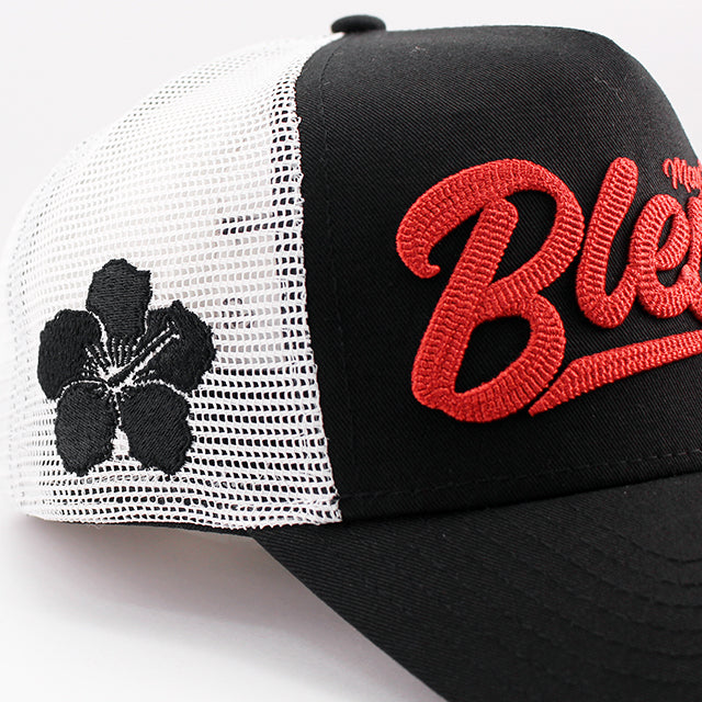 マックス ホロウェイモデル ニューエラ メッシュキャップ UFC E-FRAME MAX HOLLOWAY TRUCKER MESH CAP BLACK