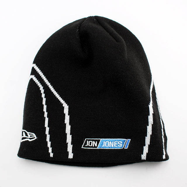 ジョン ジョーンズモデル ニューエラ ニットキャップ ビーニー UFC JON JONES KNIT BEANIE BLACK