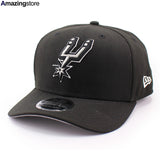 ニューエラ キャップ 9SEVENTY ストレッチ スナップバック サンアントニオ スパーズ NBA STRETCH SNAPBACK CAP BLACK