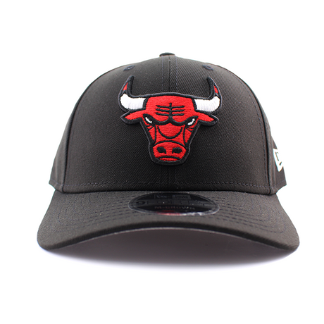 ニューエラ 9FORTY M-CROWN スナップバック シカゴ ブルズ NBA SNAPBACK CAP BLACK