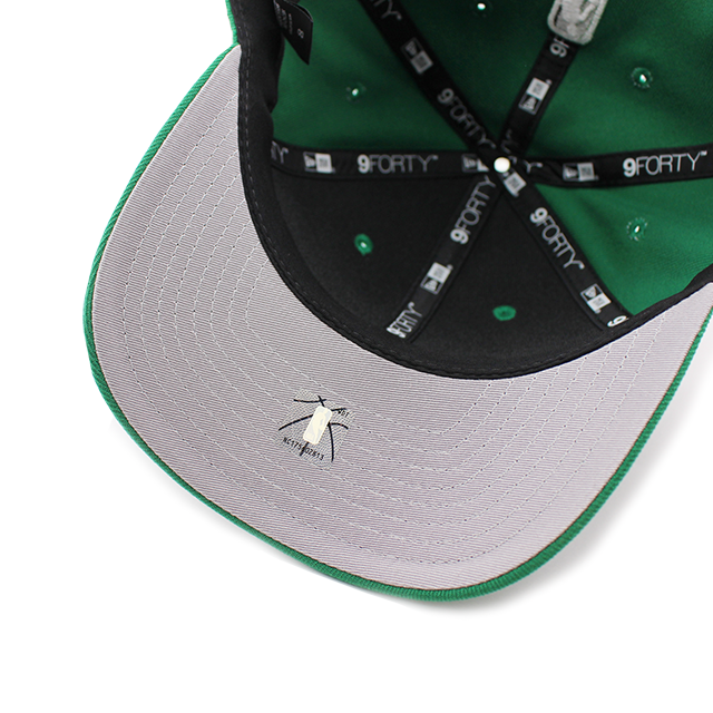 ニューエラ 9FORTY M-CROWN スナップバック ボストン セルティックス NBA SNAPBACK CAP GREEN
