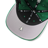 ニューエラ 9FORTY M-CROWN スナップバック ボストン セルティックス NBA SNAPBACK CAP GREEN