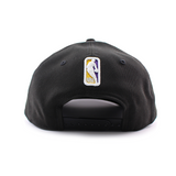 ニューエラ 9FORTY M-CROWN スナップバック ロサンゼルス レイカーズ NBA SNAPBACK CAP BLACK