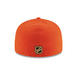 ニューエラ キャップ 59FIFTY アナハイム ダックス NHL TEAM BASIC FITTED CAP ORANGE