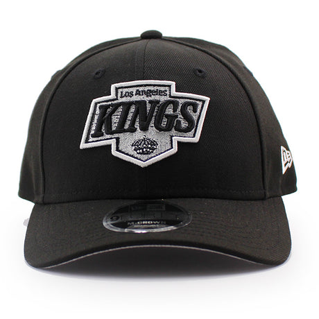 ニューエラ 9FORTY M-CROWN スナップバック ロサンゼルス キングス NHL SNAPBACK CAP BLACK