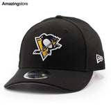 ニューエラ 9FORTY M-CROWN スナップバック ピッツバーグ ペンギンズ NHL SNAPBACK CAP BLACK