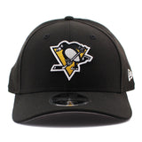 ニューエラ 9FORTY M-CROWN スナップバック ピッツバーグ ペンギンズ NHL SNAPBACK CAP BLACK