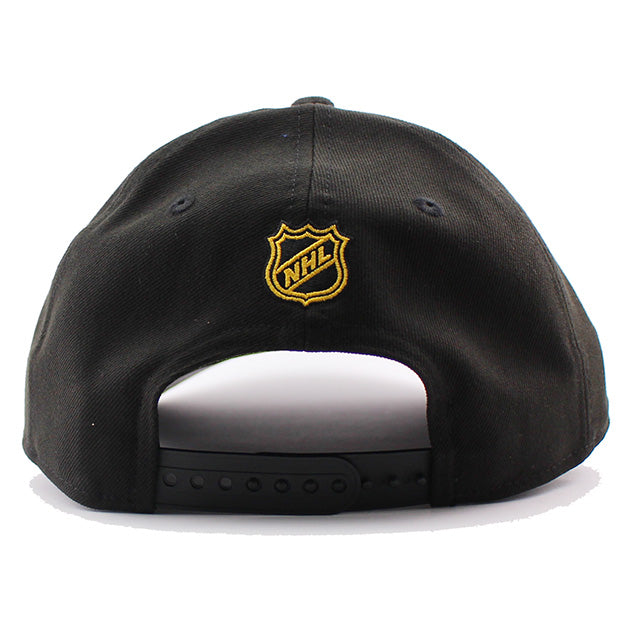ニューエラ 9FORTY M-CROWN スナップバック ピッツバーグ ペンギンズ NHL SNAPBACK CAP BLACK