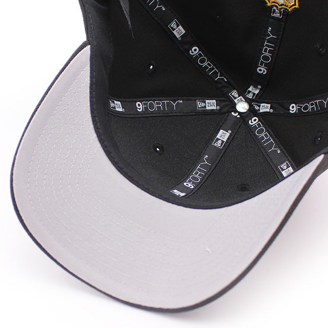 ニューエラ 9FORTY M-CROWN スナップバック ピッツバーグ ペンギンズ NHL SNAPBACK CAP BLACK