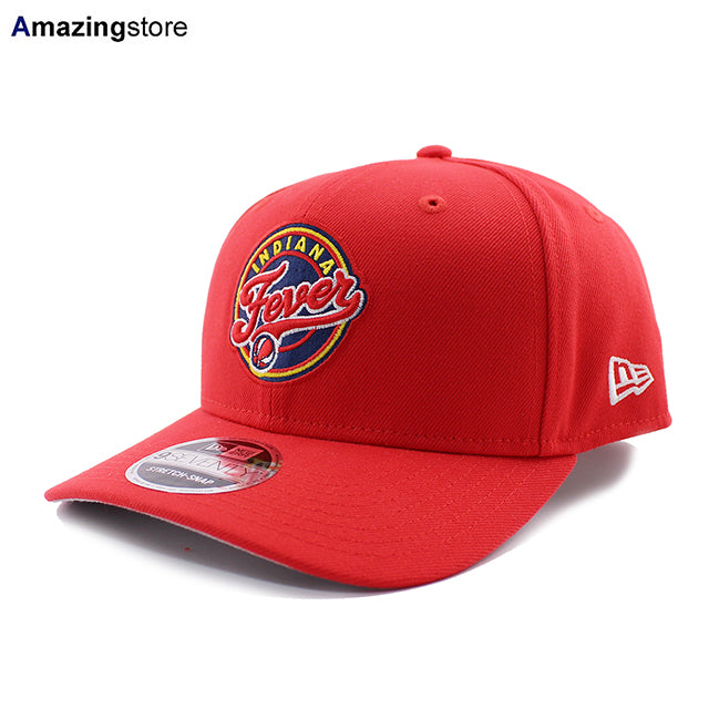 ニューエラ キャップ 9SEVENTY ストレッチ スナップバック インディアナ フィーバー WNBA STRETCH SNAPBACK CAP RED