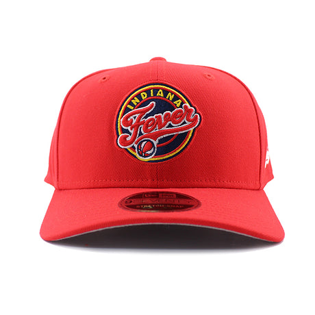 ニューエラ キャップ 9SEVENTY ストレッチ スナップバック インディアナ フィーバー WNBA STRETCH SNAPBACK CAP RED