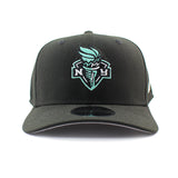 ニューエラ キャップ 9SEVENTY ストレッチ スナップバック ニューヨーク リバティー WNBA STRETCH SNAPBACK CAP BLACK