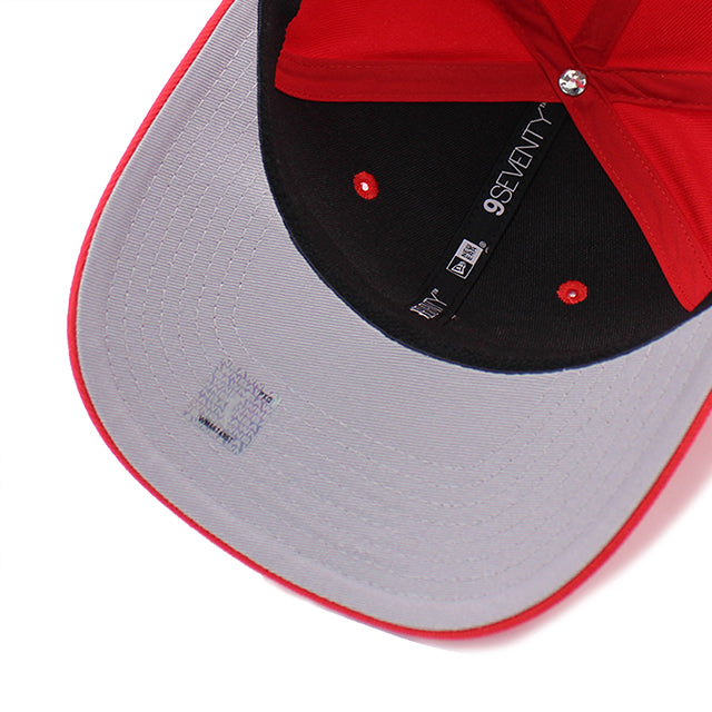 ニューエラ キャップ 9SEVENTY ストレッチ スナップバック インディアナ フィーバー WNBA STRETCH SNAPBACK CAP RED