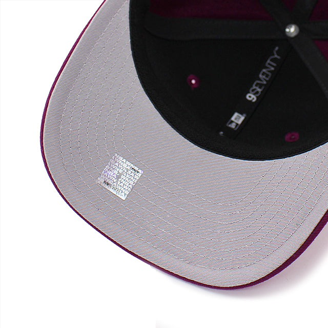 ニューエラ キャップ 9SEVENTY ストレッチ スナップバック トロント テンポ WNBA STRETCH SNAPBACK CAP PURPLE
