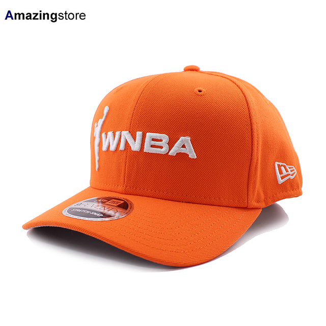 ニューエラ キャップ 9SEVENTY ストレッチ スナップバック WNBA LEAGUE LOGO STRETCH SNAPBACK CAP ORANGE
