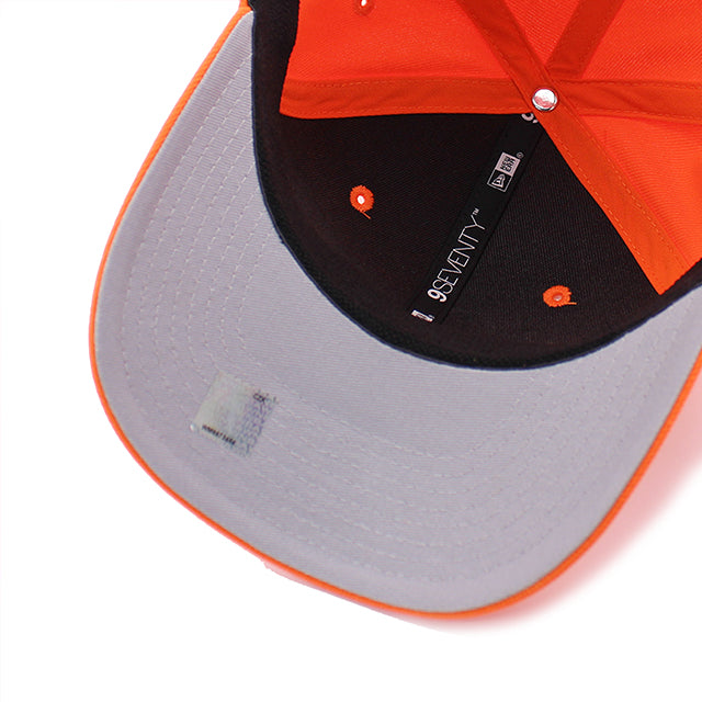 ニューエラ キャップ 9SEVENTY ストレッチ スナップバック WNBA LEAGUE LOGO STRETCH SNAPBACK CAP ORANGE