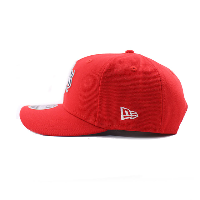 ニューエラ キャップ 9SEVENTY ストレッチ スナップバック ワシントン ミスティクス WNBA STRETCH SNAPBACK CAP RED