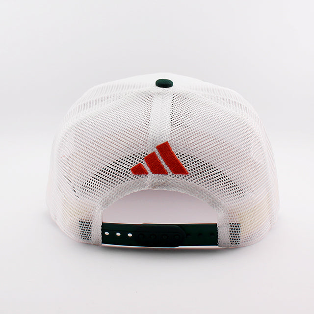 アディダスコラボ ニューエラ キャップ 9SEVENTY スナップバック マイアミ ハリケーンズ NCAA MESH SNAPBACK CAP
