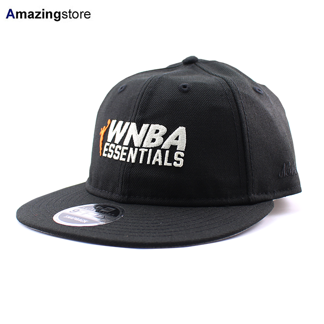 ニューエラ WNBAコラボ フィアーオブゴッド エッセンシャルズ RC9FIFTY スナップバック WNBA LOGO RETRO CROWN SNAPPBACK CAP BLACK