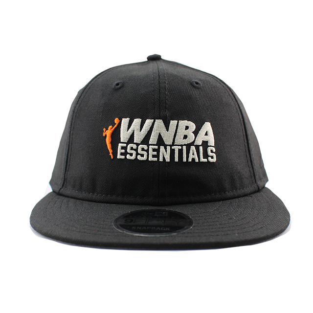 ニューエラ WNBAコラボ フィアーオブゴッド エッセンシャルズ RC9FIFTY スナップバック WNBA LOGO RETRO CROWN SNAPPBACK CAP BLACK