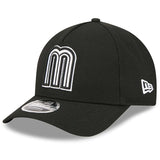 ニューエラ キャップ 9FORTY M-CROWN A-FRAME WBC メキシコ 2026 WORLD BASEBALL CLASSIC SNAPBACK CAP BLACK WHITE