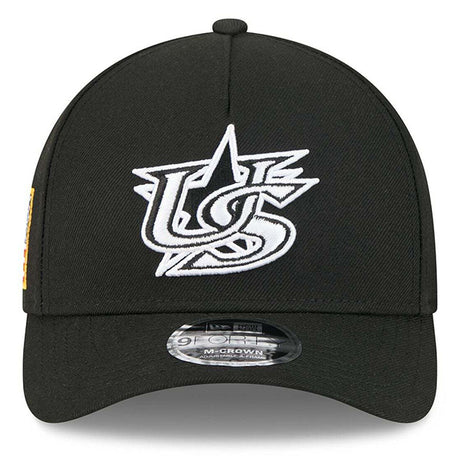 ニューエラ キャップ 9FORTY M-CROWN A-FRAME WBC アメリカ 2026 WORLD BASEBALL CLASSIC SNAPBACK CAP BLACK WHITE