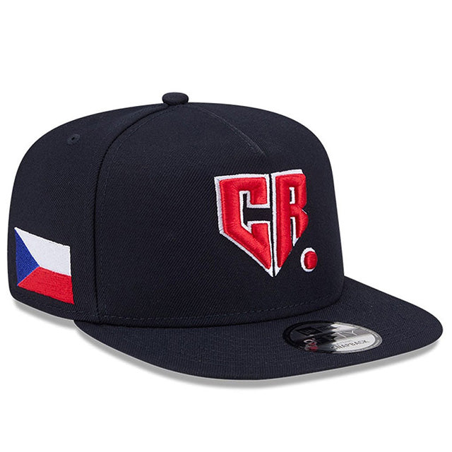 ニューエラ キャップ 9FIFTY A-FRAME WBC チェコ 2026 WORLD BASEBALL CLASSIC SNAPBACK CAP NAVY