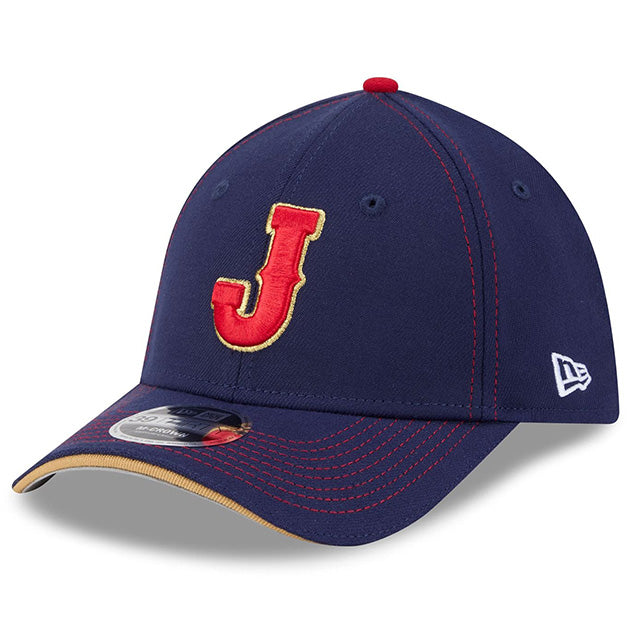 ニューエラ キャップ 39THIRTY M-CROWN WBC 日本 2026 WORLD BASEBALL CLASSIC CLASSIC FLEX FIT CAP NAVY