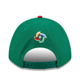 2026 ワールドベースボールクラシックモデル 子供用 ニューエラ 9FORTY M-CROWN スナップバック メキシコ 2026 WORLD BASEBALL CLASSIC YOUTH SNAPBACK CAP GREEN RED