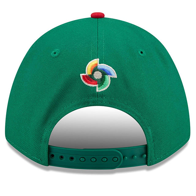 ニューエラ キャップ 9FORTY M-CROWN WBC メキシコ 2026 WORLD BASEBALL CLASSIC SNAPBACK CAP GREEN
