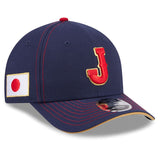 ニューエラ キャップ 9FORTY M-CROWN WBC 日本 2026 WORLD BASEBALL CLASSIC SNAPBACK CAP NAVY