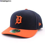 ニューエラ キャップ 9SEVENTY ストレッチ スナップバック デトロイト タイガース MLB PLAYER REPLICA STRETCH SNAPBACK CAP NAVY ORANGE