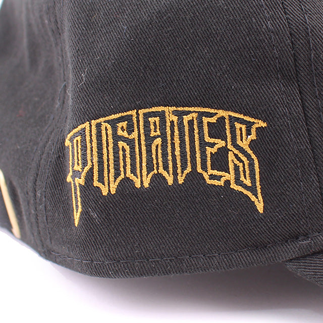 ニューエラ キャップ カジュアルクラシック ピッツバーグ パイレーツ MLB CASUAL CLASSIC STRAPBACK CAP BLACK
