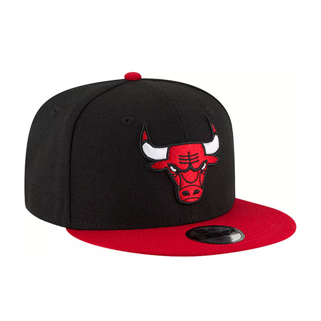 子供用 ニューエラ キャップ 9FIFTY スナップバック シカゴ ブルズ NBA YOUTH NBA BASIC SNAPBACK CAP BLACK RED
