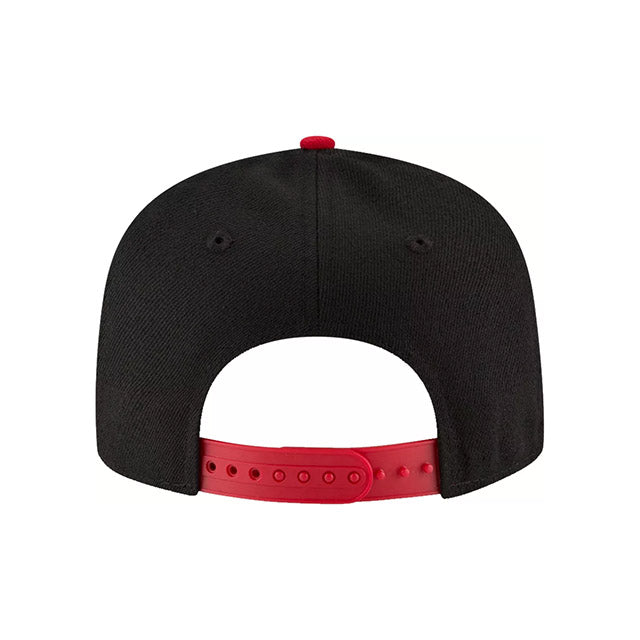 子供用 ニューエラ キャップ 9FIFTY スナップバック シカゴ ブルズ NBA YOUTH NBA BASIC SNAPBACK CAP BLACK RED