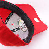 ニューエラ 9FORTY サンフランシスコ 49ERS NFL TEAM-BASIC STRAPBACK CAP RED