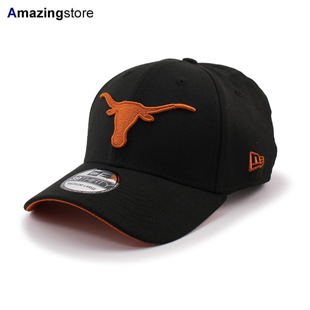 ニューエラ キャップ 39THIRTY テキサス ロングホーンズ NCAA TEAM CLASSIC FLEX FIT CAP BLACK