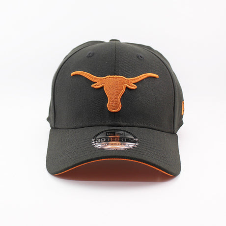 ニューエラ キャップ 39THIRTY テキサス ロングホーンズ NCAA TEAM CLASSIC FLEX FIT CAP BLACK