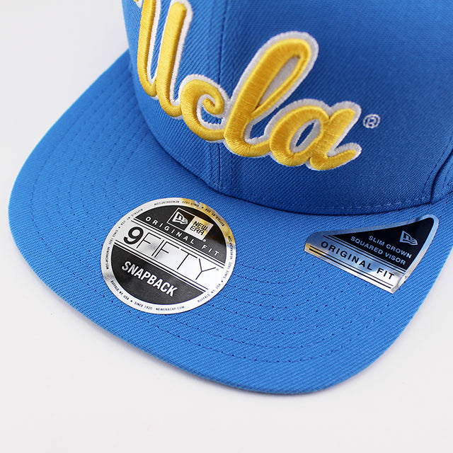 ニューエラ キャップ 9FIFTY UCLA ブルーインズ NCAA ORIGINAL FIT SNAPBACK CAP LIGHT BLUE