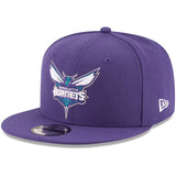 ニューエラ キャップ 9FIFTY スナップバック シャーロット ホーネッツ NBA TEAM BASIC SNAPBACK CAP PURPLE