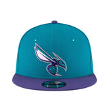 ニューエラ キャップ 9FIFTY スナップバック シャーロット ホーネッツ NBA 2T TEAM BASIC SNAPBACK CAP TEAL-PURPLE