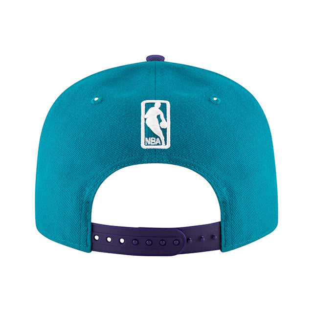 ニューエラ キャップ 9FIFTY スナップバック シャーロット ホーネッツ NBA 2T TEAM BASIC SNAPBACK CAP TEAL-PURPLE